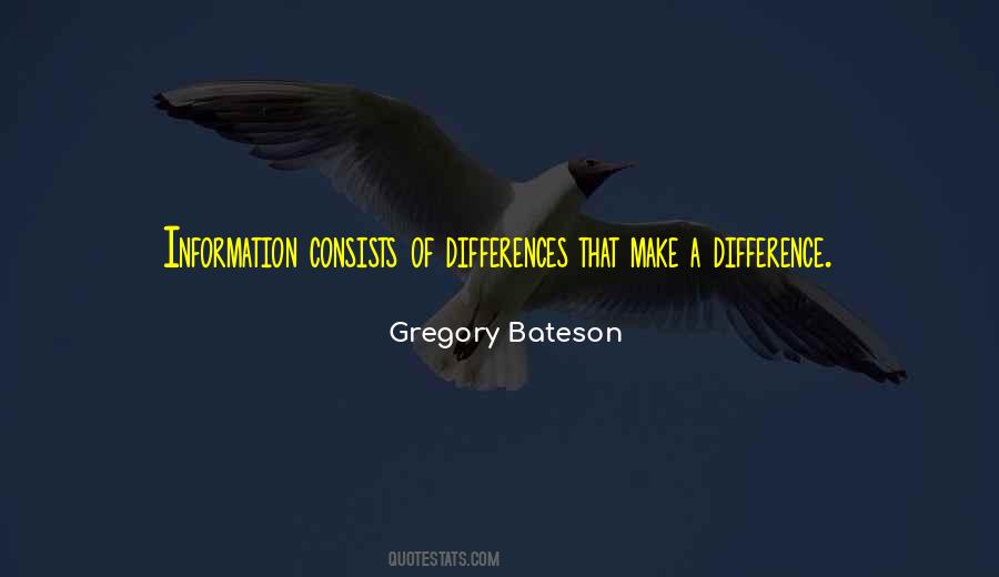 Gregory Bateson Quotes #536563