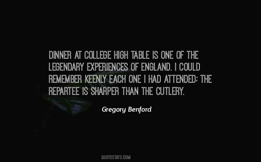 Gregory Benford Quotes #1212534