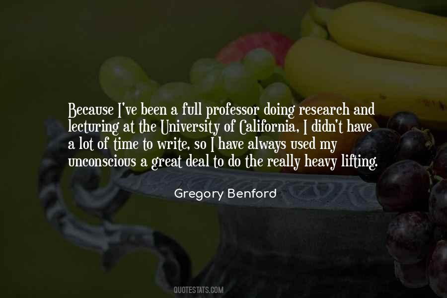 Gregory Benford Quotes #1536476