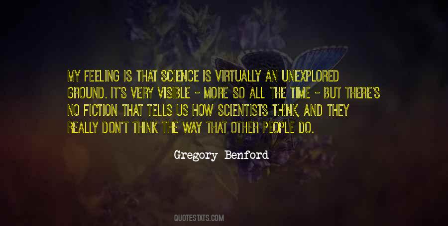 Gregory Benford Quotes #1865687