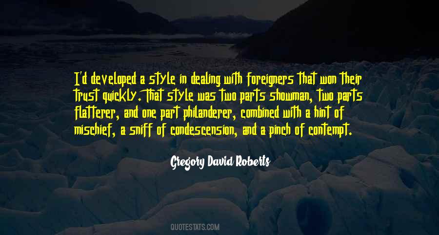 Gregory David Roberts Quotes #1208933