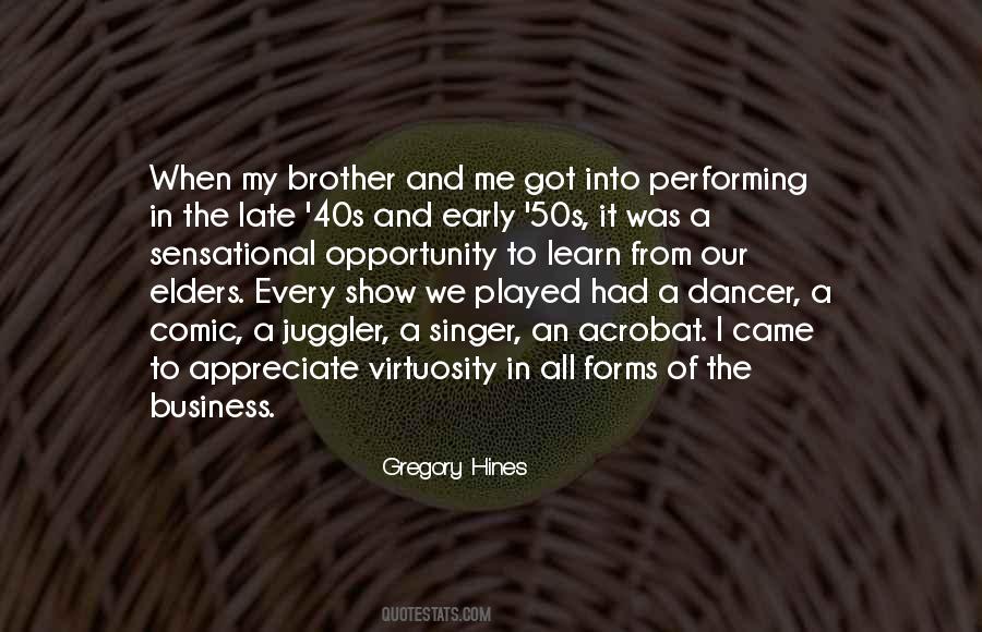 Gregory Hines Quotes #418836