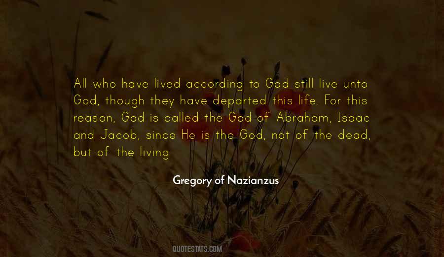 Gregory Of Nazianzus Quotes #481975