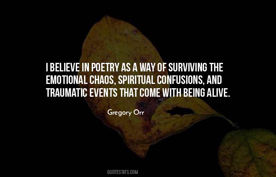 Gregory Orr Quotes #660585