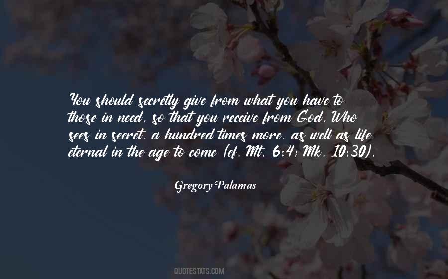 Gregory Palamas Quotes #216056