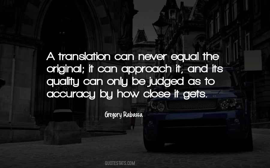 Gregory Rabassa Quotes #1216852