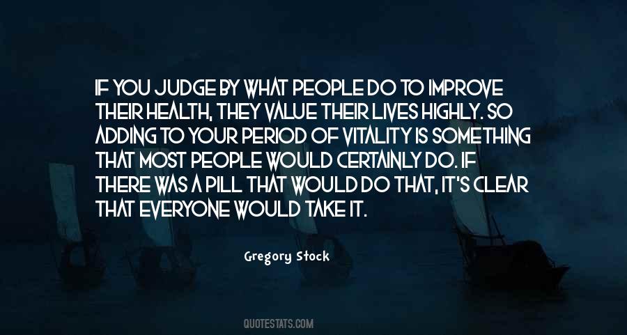 Gregory Stock Quotes #1249001