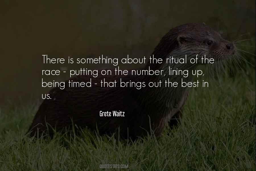 Grete Waitz Quotes #880280