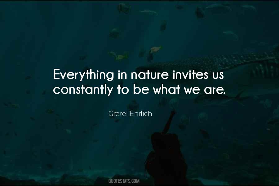 Gretel Ehrlich Quotes #75155
