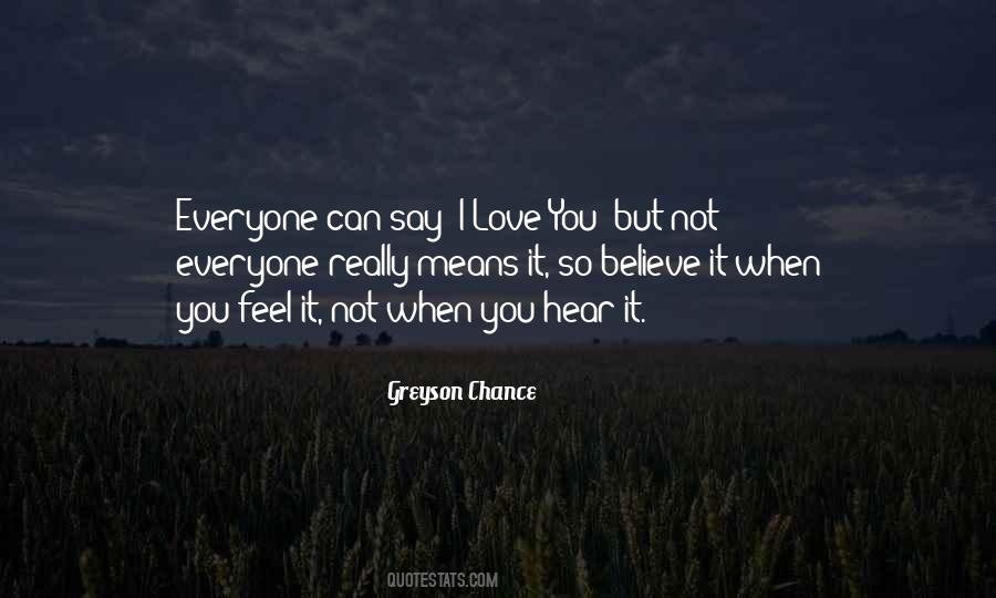 Greyson Chance Quotes #14575