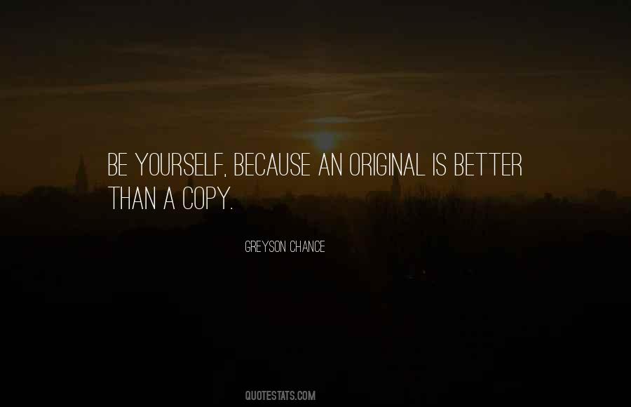 Greyson Chance Quotes #1744473