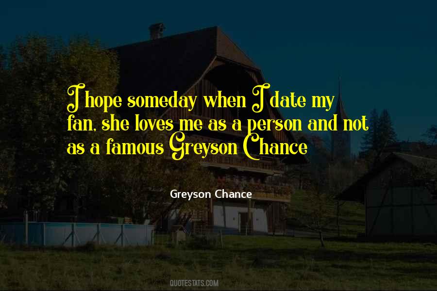 Greyson Chance Quotes #437408