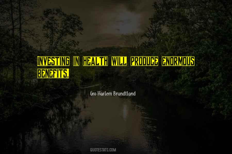 Gro Harlem Brundtland Quotes #388188