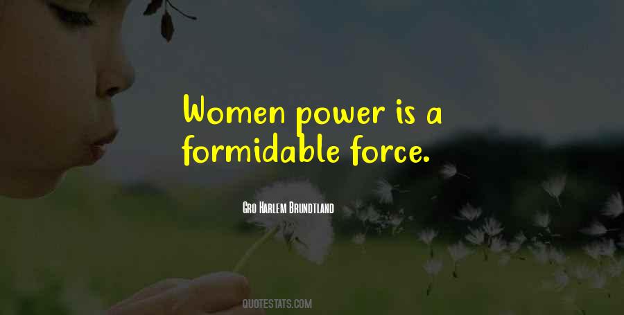 Gro Harlem Brundtland Quotes #969604