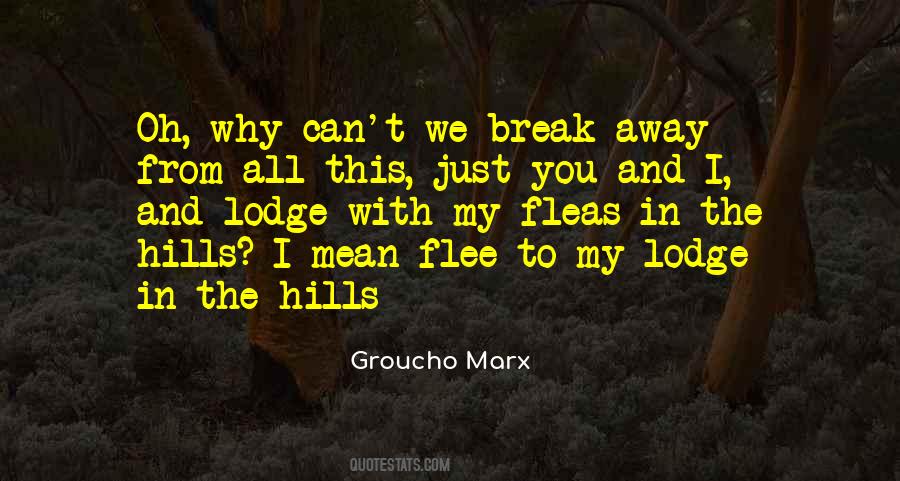 Groucho Marx Quotes #98095