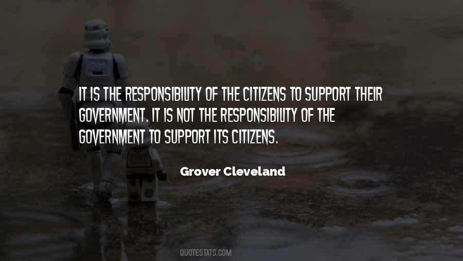 Grover Cleveland Quotes #1122092