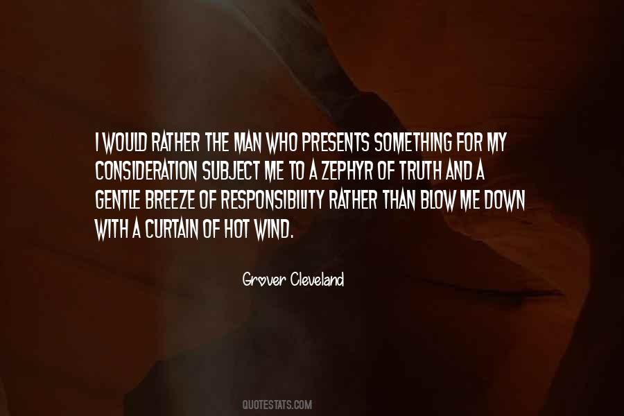 Grover Cleveland Quotes #1257350