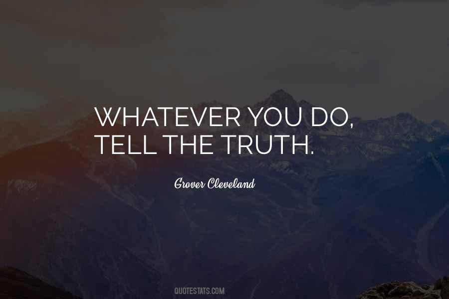 Grover Cleveland Quotes #1430376