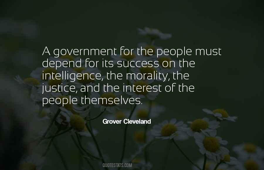 Grover Cleveland Quotes #202790