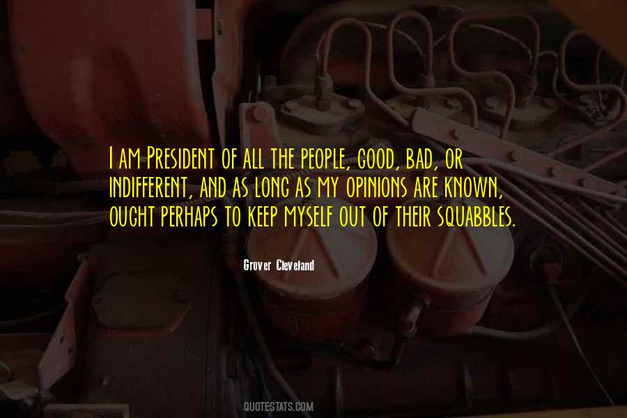 Grover Cleveland Quotes #247065