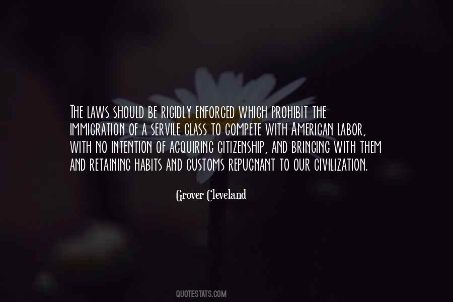 Grover Cleveland Quotes #668222