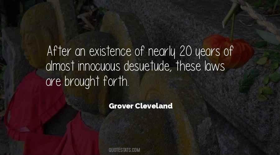 Grover Cleveland Quotes #863876