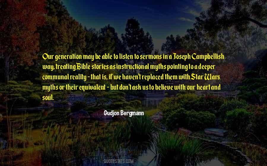 Gudjon Bergmann Quotes #1282647