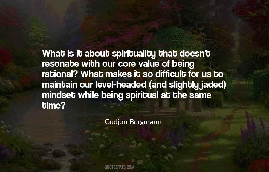 Gudjon Bergmann Quotes #273862