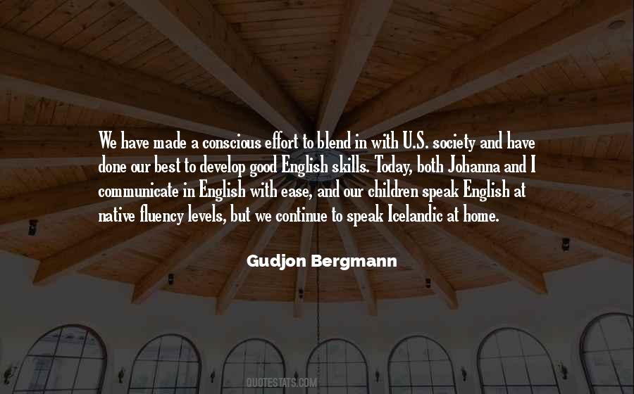 Gudjon Bergmann Quotes #534118