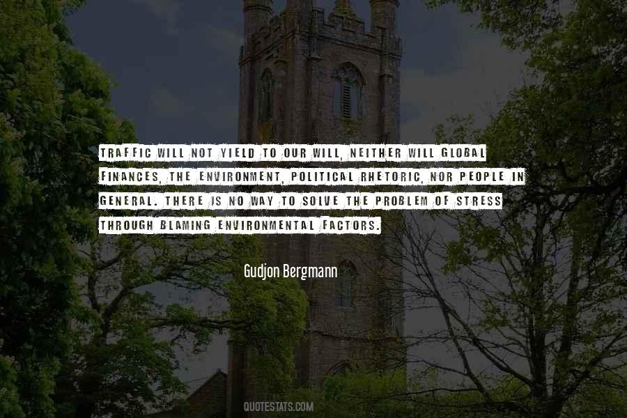 Gudjon Bergmann Quotes #58110