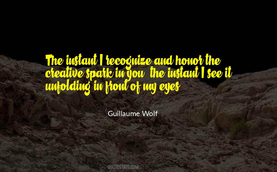 Guillaume Wolf Quotes #1474750