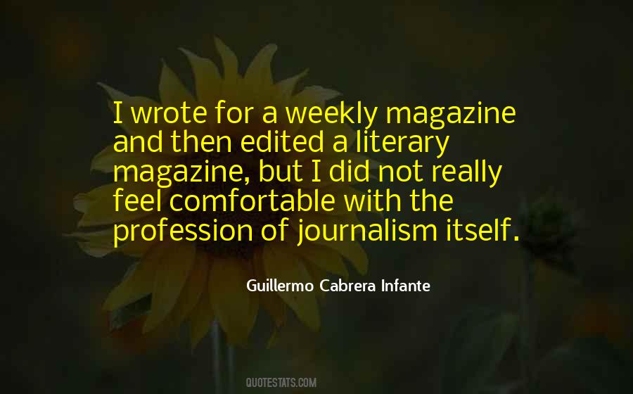 Guillermo Cabrera Infante Quotes #1120850