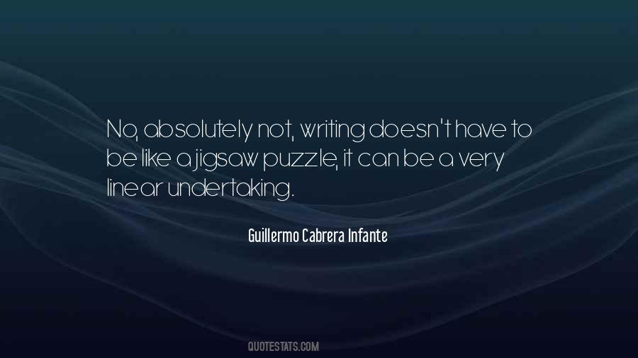 Guillermo Cabrera Infante Quotes #14785