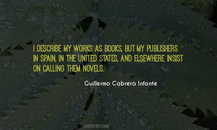 Guillermo Cabrera Infante Quotes #295214