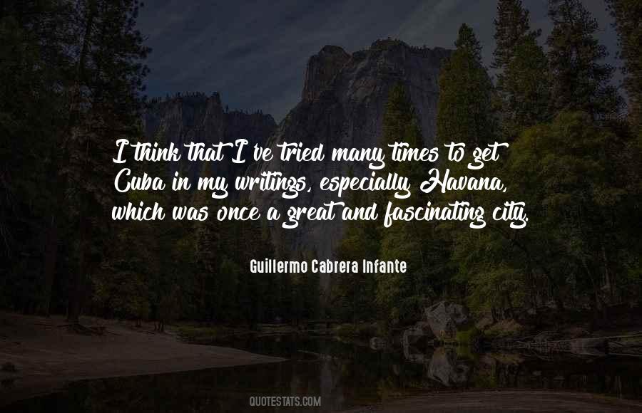 Guillermo Cabrera Infante Quotes #536663