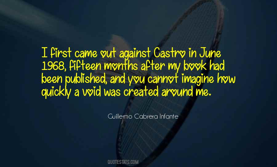 Guillermo Cabrera Infante Quotes #668292