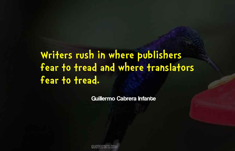 Guillermo Cabrera Infante Quotes #842734