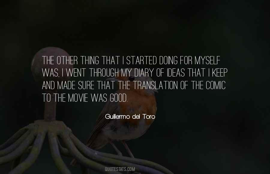 Guillermo Del Toro Quotes #226995