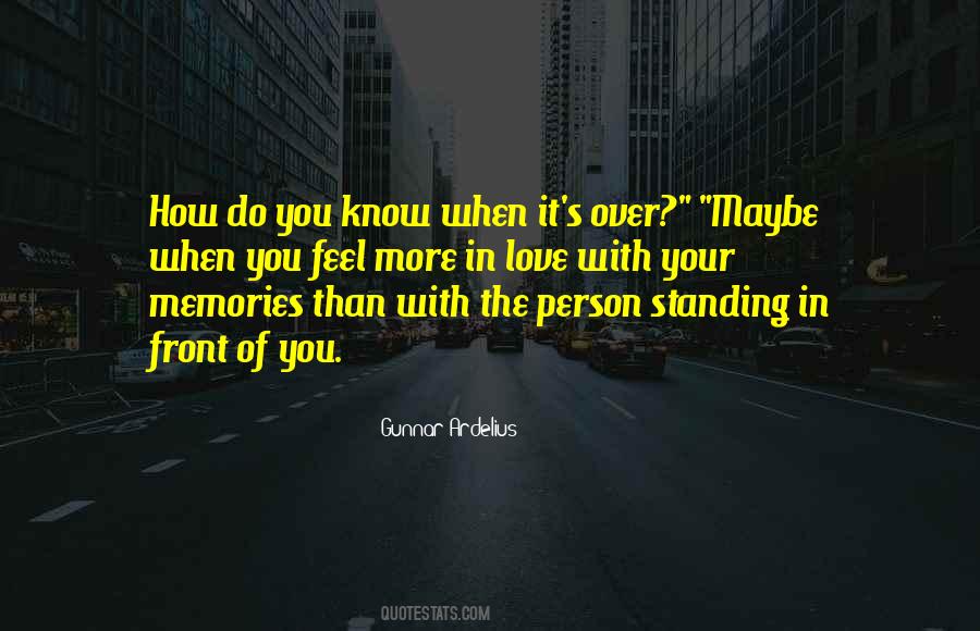 Gunnar Ardelius Quotes #1385711