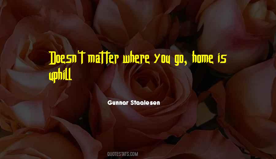 Gunnar Staalesen Quotes #810944 Gunnar Staalesen Quotes #810944