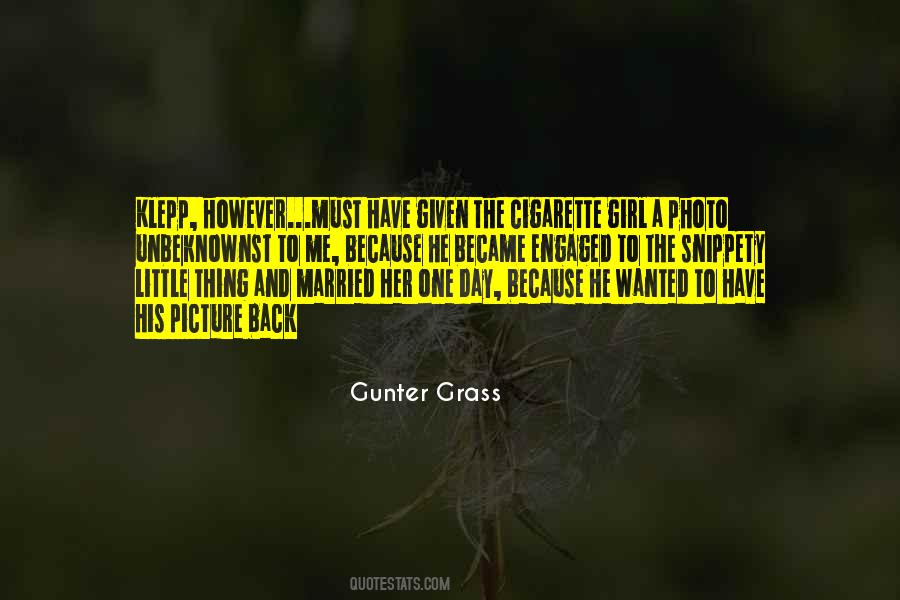 Gunter Grass Quotes #1433244