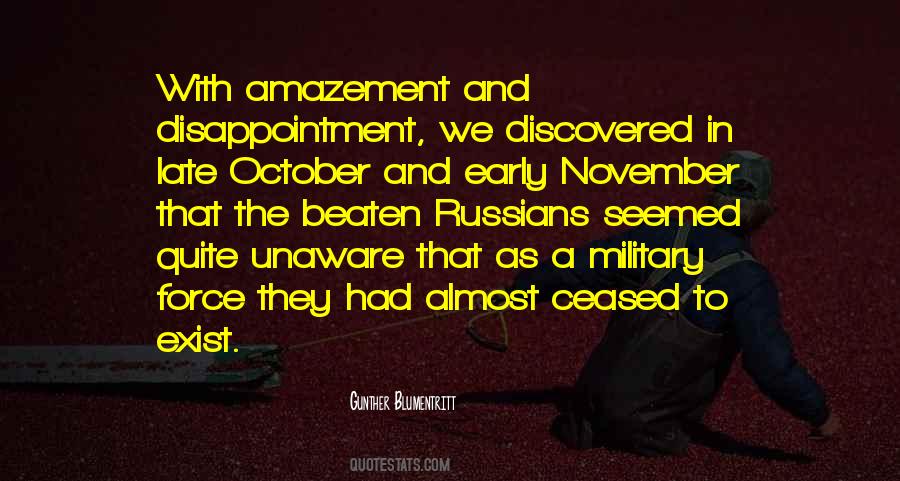 Gunther Blumentritt Quotes #228635