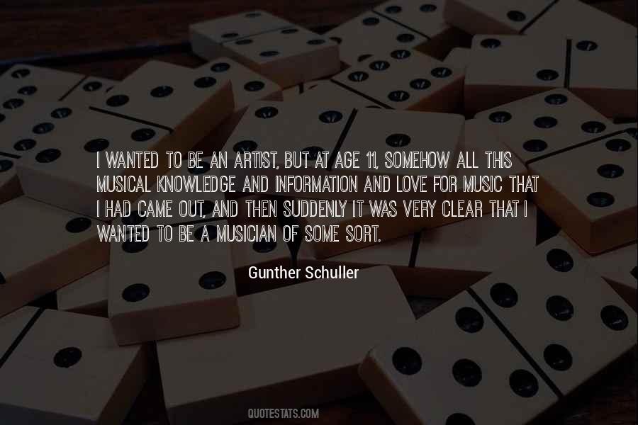 Gunther Schuller Quotes #889056