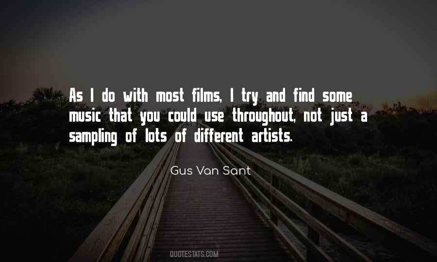 Gus Van Sant Quotes #884572