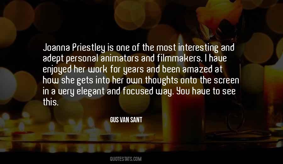 Gus Van Sant Quotes #898944