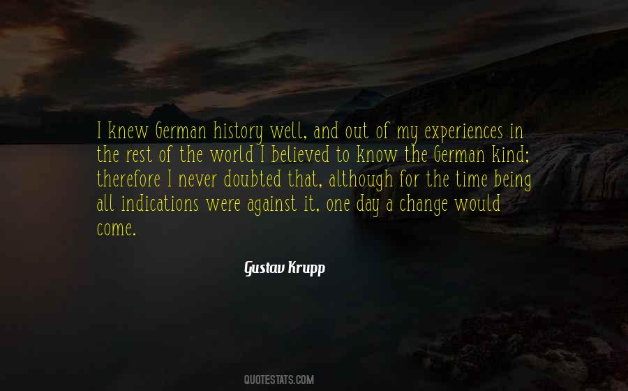 Gustav Krupp Quotes #76686