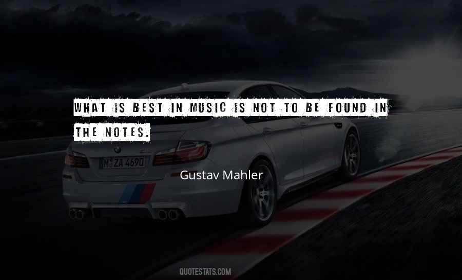 Gustav Mahler Quotes #1181149