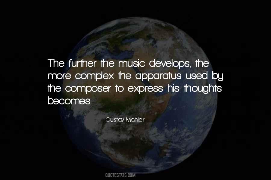 Gustav Mahler Quotes #1418059