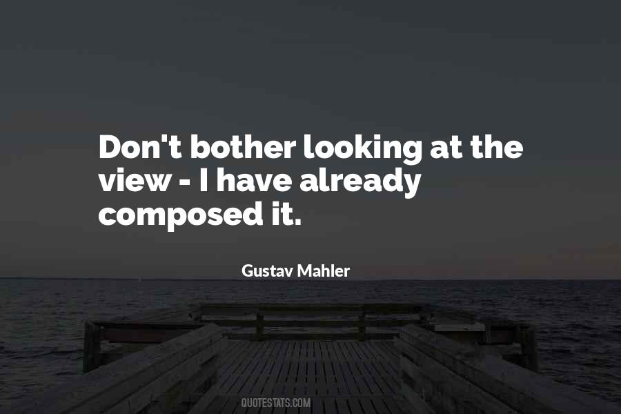 Gustav Mahler Quotes #44705