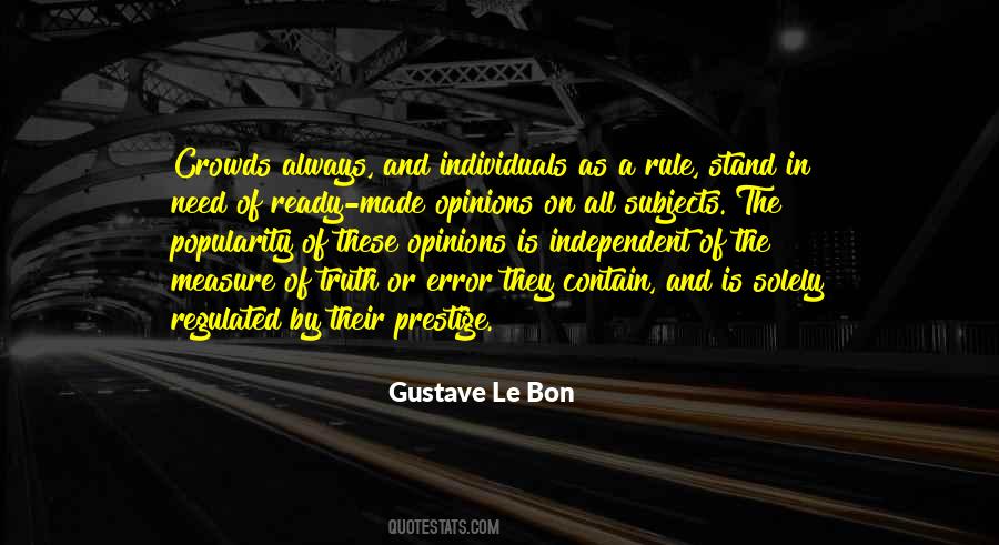 Gustave Le Bon Quotes #465676